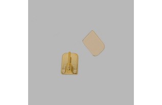 vitrage support adhesive strip brass 2 pcs