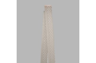 bande de dentelle couleur blanche largeur 50 mm