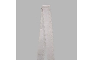 broderie blanc largeur 55 mm longueur 780 cm