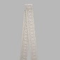 lace band color white width 50 mm length 180 cm