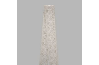 bande de dentelle blanc largeur 60 mm long 3 mètres 50