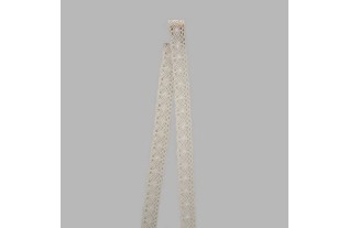 lace band color white width 30 mm length 14 meters