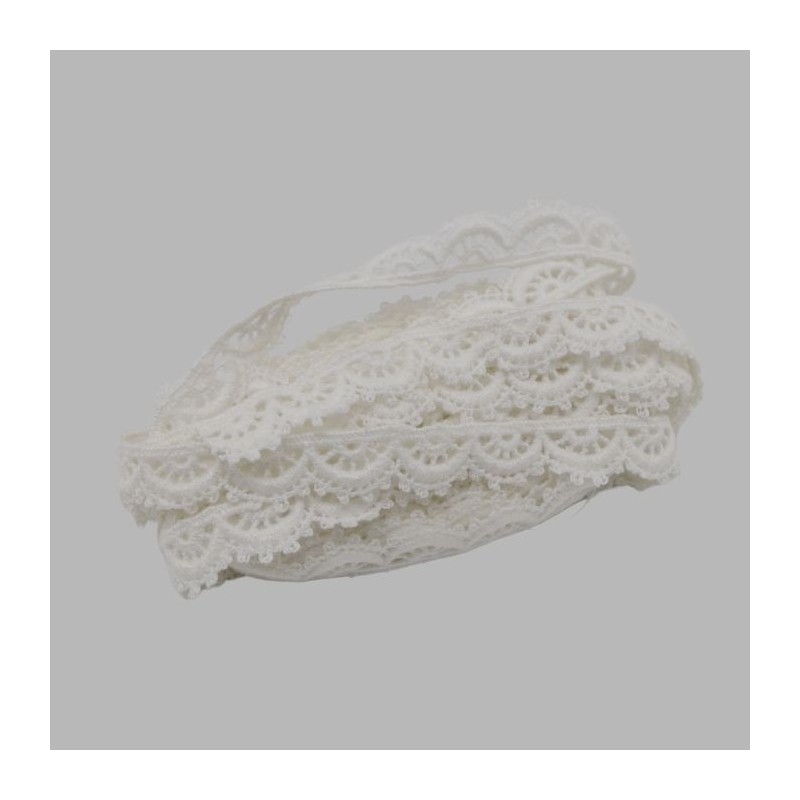 kant sierrand kleur wit breedte 10 mm lengte 150 cm