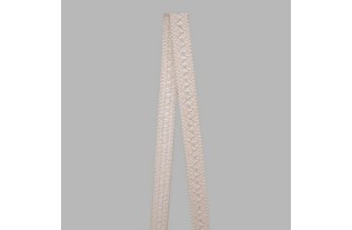 trim decorative ribbon color white 25 mm