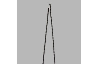 trim cord color black 6 mm