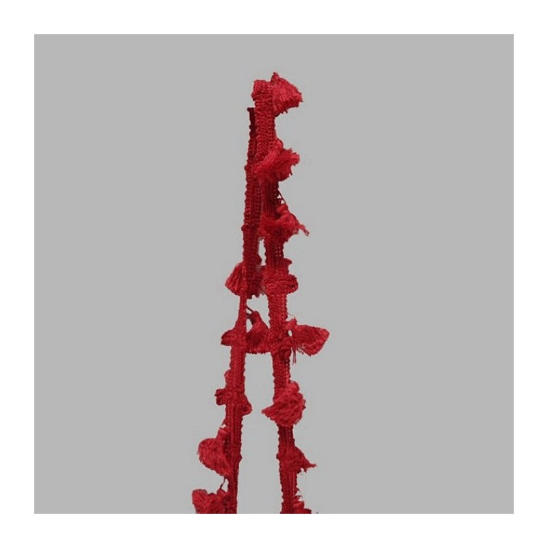 trim with tassels color bordeaux red 50 mm trim with tassels color bordeaux red 50 mm
