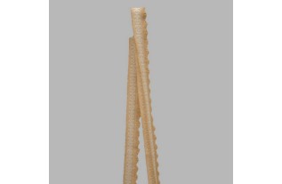 trim decorative ribbon color ochre white 25 mm length 640 cm