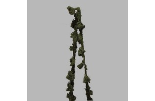 trim with tassels color green 35 mm