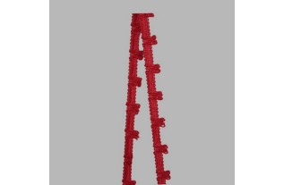 trim decorative ribbon color red 20 mm
