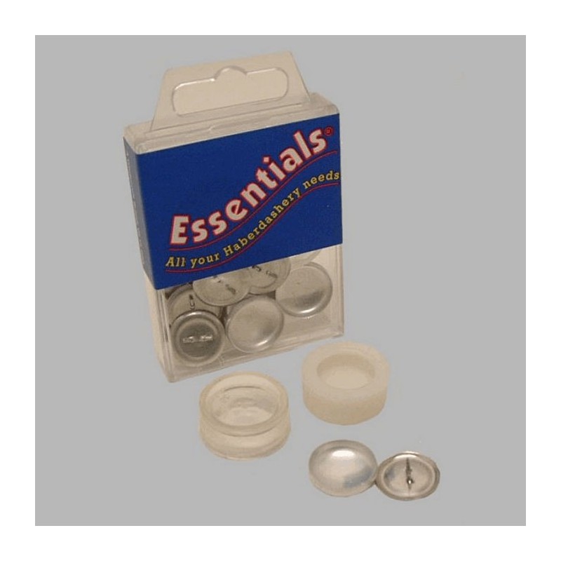 bekleedbare knopen werk set 19 mm 5 stuks