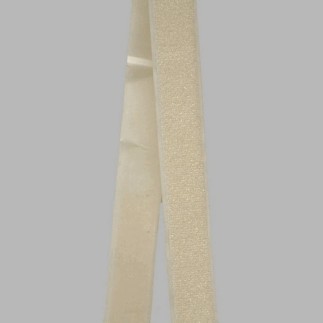 velcro boucle couleur blanche largeur 20 mm adhésif