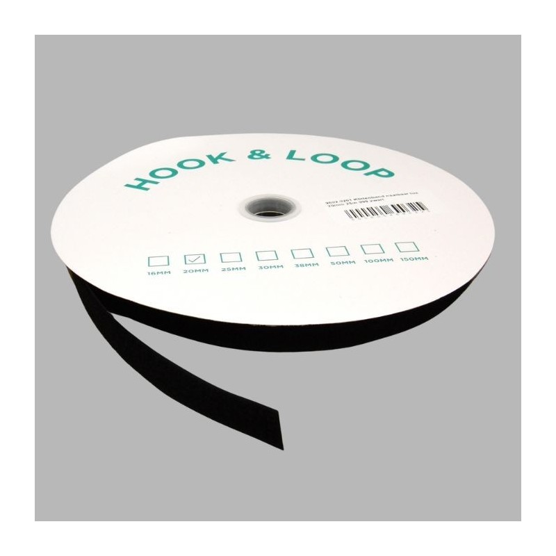 Ruban Scratch Noir – Côté Doux Boucles Rouleau de 25 Mètres