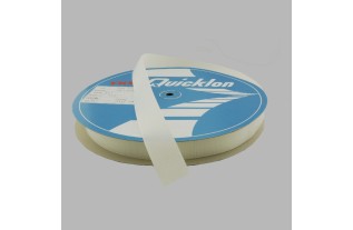 velcro hook (hard) color white width 30 mm not-adhesive