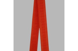 curtain pleat band color orange width 25 mm