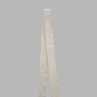 ruban fronceur 25 mm pour rideaux couleur blanche 4 plis