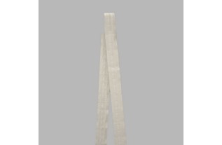 ruban fronceur 25 mm pour rideaux couleur blanche 4 plis