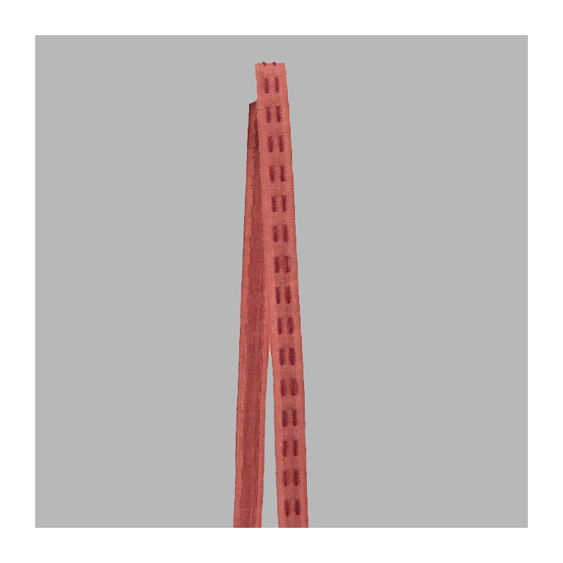 Wrinkle Band tape 25 mm for curtains color classic pink width