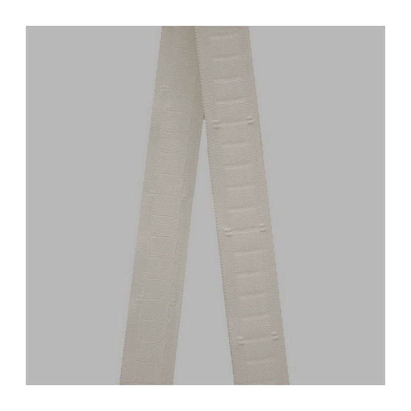 bande de pli de rideau couleur blanche largeur 25 mm bande de pli de rideau couleur blanche largeur 25 mm