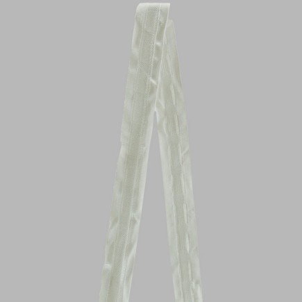 ruban fronceur de rideaux 25 mm couleur blanche