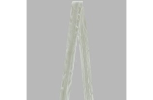 Wrinkle band tape 25 mm for curtains color white