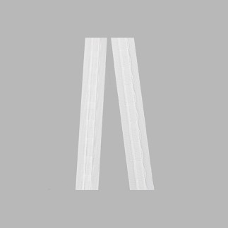 wrinkle band tape 25 mm for curtains color white