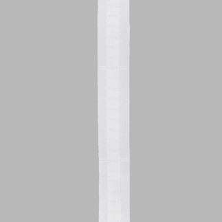 bande de pli de rideau couleur blanche largeur 30 mm longueur 3.60 mètres