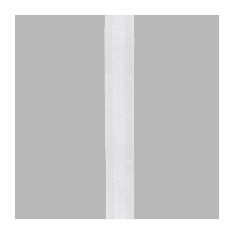 curtain pleat band color white width 30 mm Length 3.60 meter