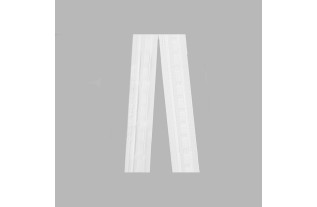 curtain pleat band color white width 30 mm Length 4.50 meter