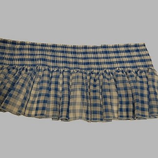 ruché voile avec diamant couleur bleu blanc hauteur 15 - 26 cm