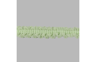ruffle wrinkle band green