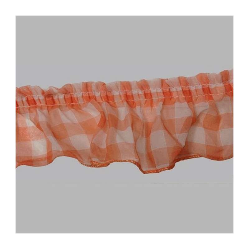 Ruffle color orange with diamond Ruffle color orange with diamond
