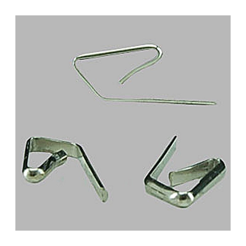 agrafes escargot en acier 30 x 10 mm 24 pcs agrafes escargot en acier 30 x 10 mm 24 pcs