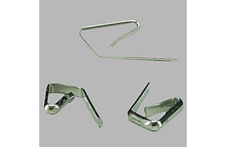 agrafes escargot en acier 30 x 10 mm 24 pcs