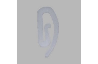 shell hook for curtain tape 30 x 10 mm 25 pieces