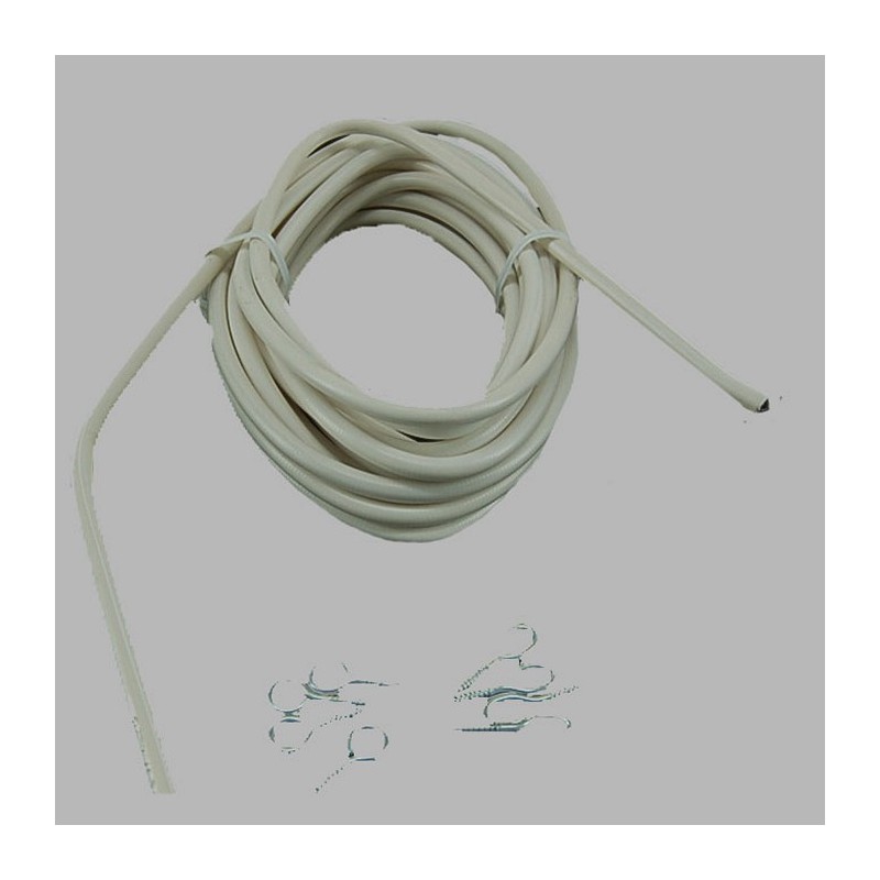 complete gordijnspiraal kleur wit lengte 4 meter