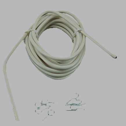 complete gordijnspiraal kleur wit lengte 4 meter