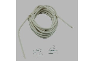 complete gordijnspiraal kleur wit lengte 4 meter