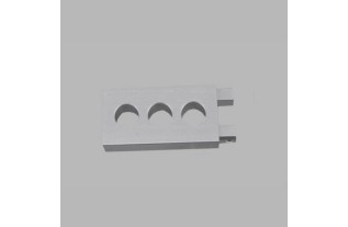 Rail de rideaux plat complet aluminium en différentes longueurs