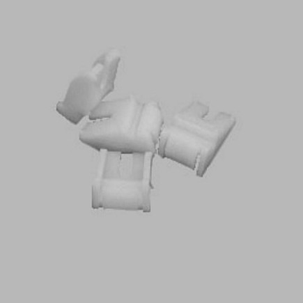 support en plastique couleur blanche  5 pcs