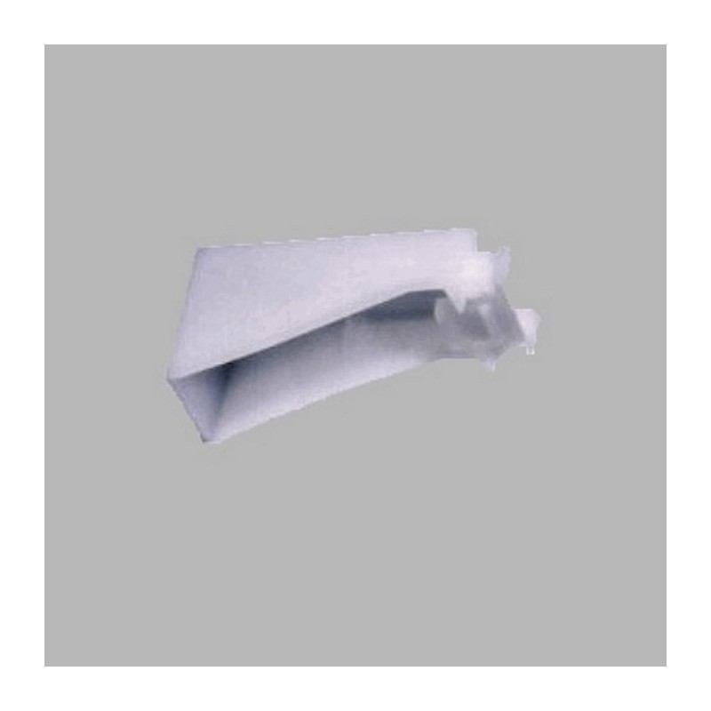 support en plastique couleur blanche 3 cm de long 5 pcs