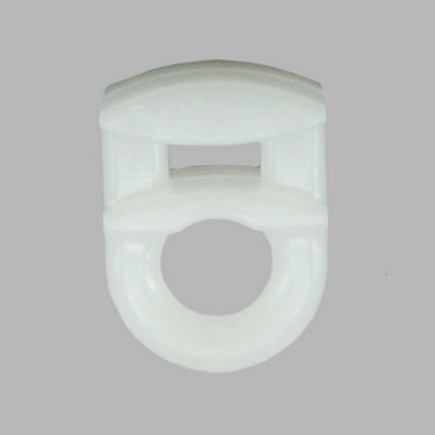 Curtain slides for flat curtain tracks 10 - 6 mm 10 pcs