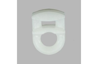 Curtain slides for flat curtain tracks 10 - 6 mm 10 pcs