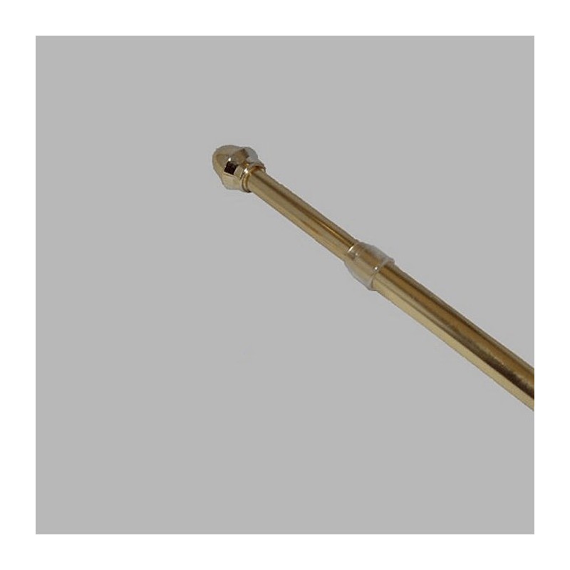 completely extendable curtain rod 13 mm gold in different lengths completely extendable curtain rod 13 mm gold in different lengths