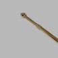 completely extendable curtain rod 13 mm gold in different lengths completely extendable curtain rod 13 mm gold in different lengths