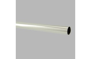 gordijnroede 20 mm kleur RVS lengte 240 cm