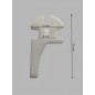 curtain rod gliders eye not in middle 20 x 10 mm white curtain rod gliders eye not in middle 20 x 10 mm white