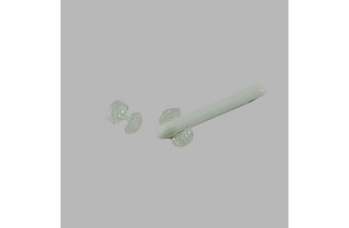 lead for curtains color white 13 grams 2 pcs