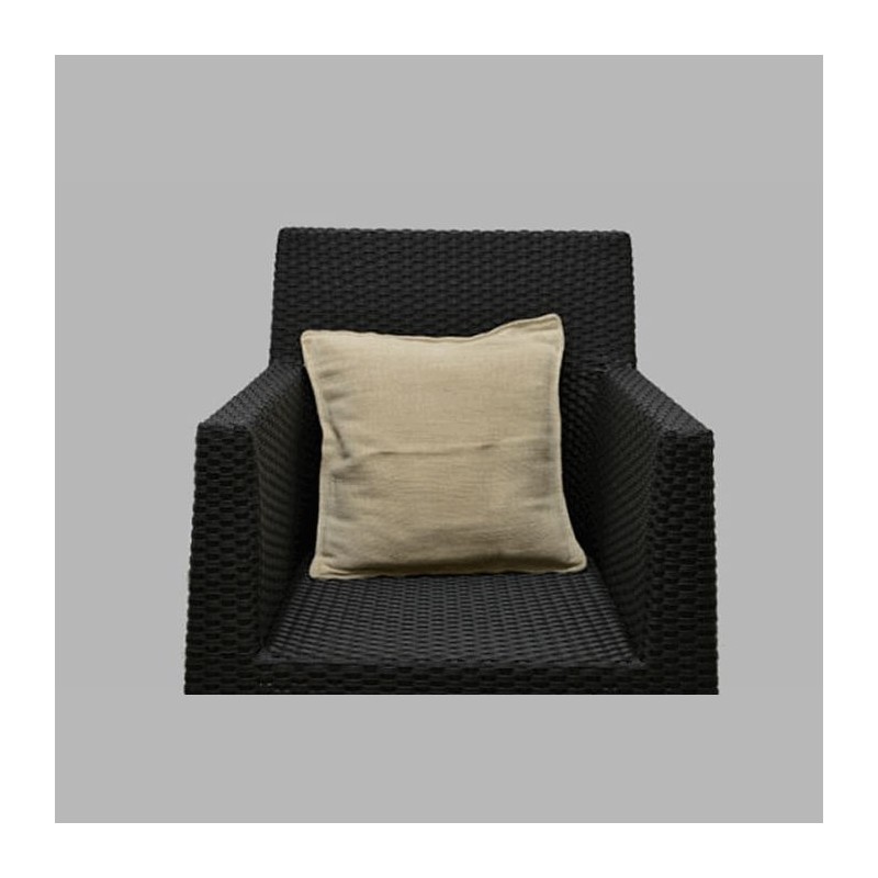 Decorative cushion cover cotton color creme 40 x 40 cm