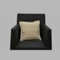 Cream cotton decorative cushion cover 40 × 40 cm