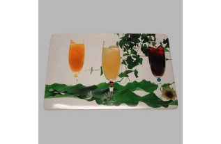 placemat glanzend dessin Party Time 30 x 45 cm